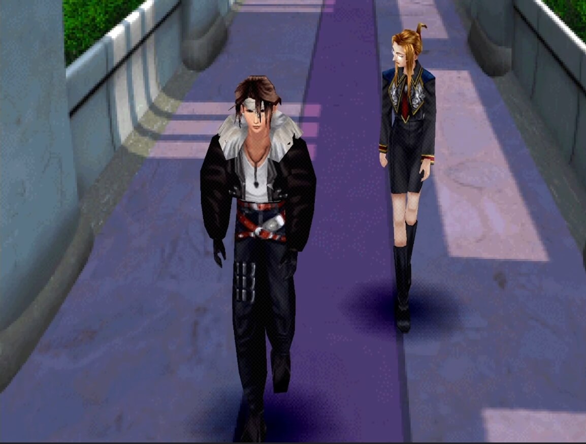 Final Fantasy 8 - геймплей игры на PlayStation